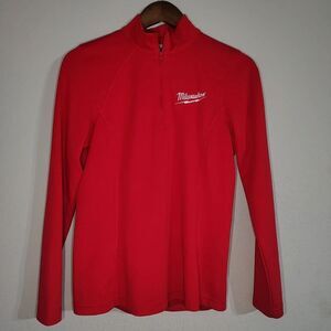 Milwaukee tools red women active top small